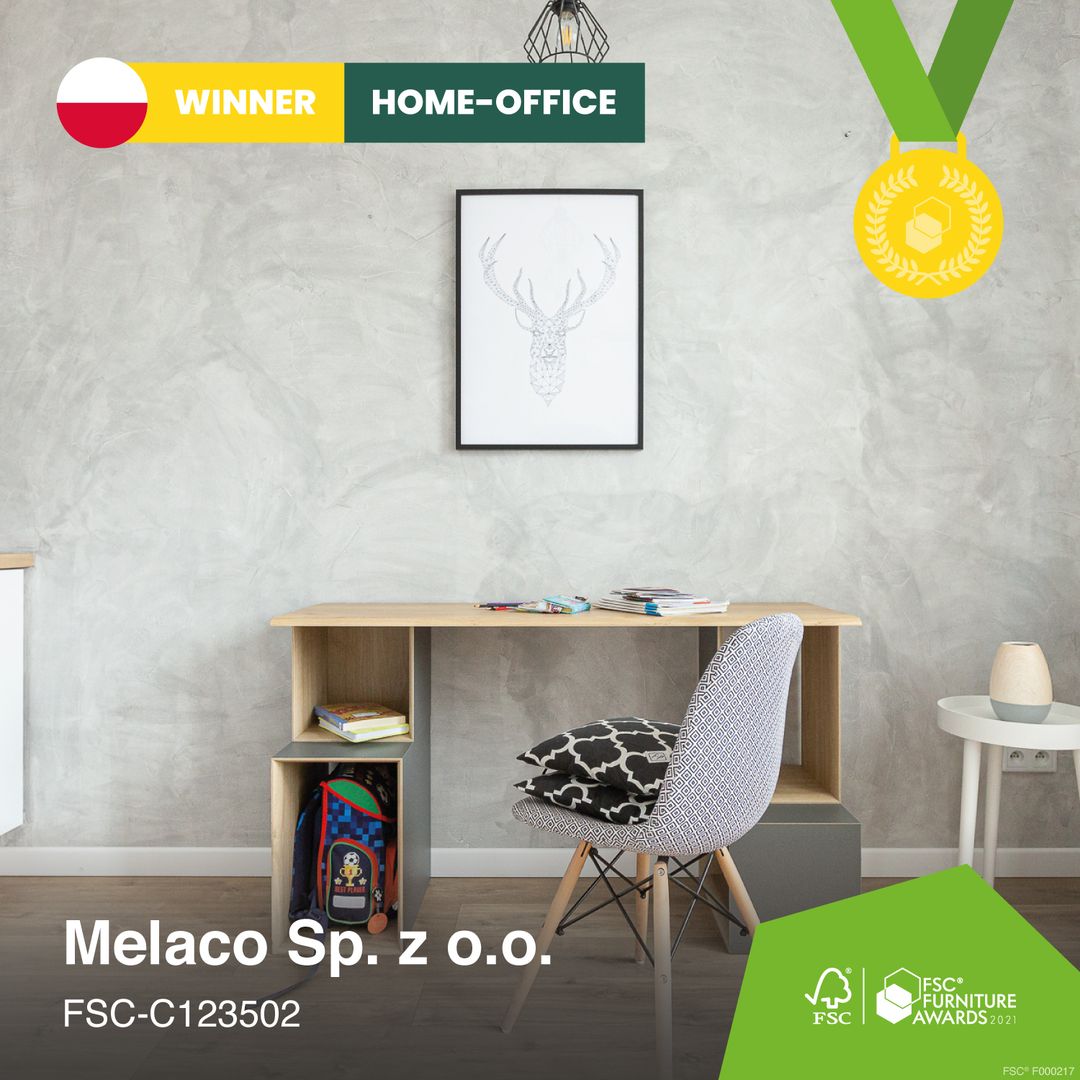 Melaco certyfikowane przez Control Union na podium FSC® Furniture Awards!